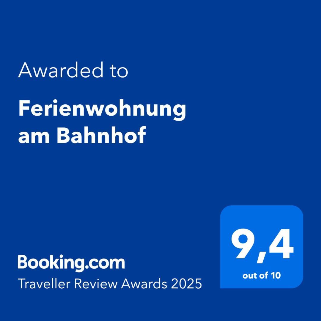 Ferienwohnung Am Bahnhof Bernburg Εξωτερικό φωτογραφία